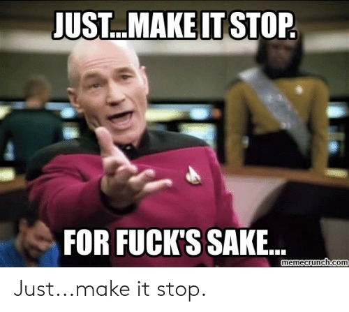 To not give a shiny shit about Megs and Harry?
