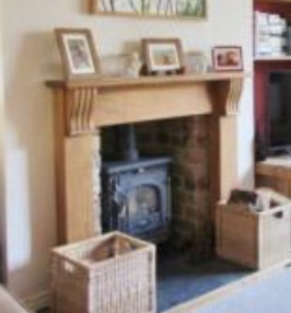 To paint a fire surround black or white?