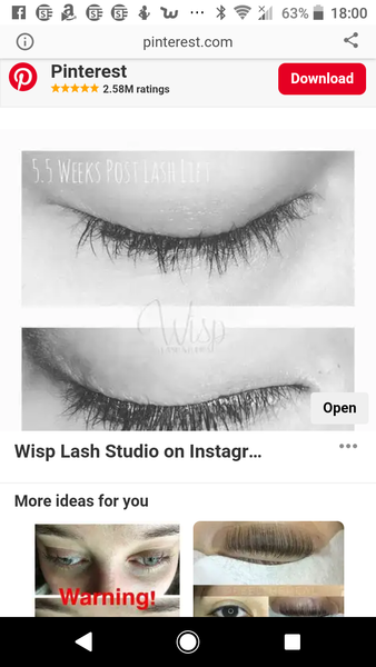 LVL lash lift