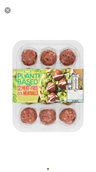 Vegan meatballs
