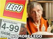 About comments regarding my 12 year old son and lego