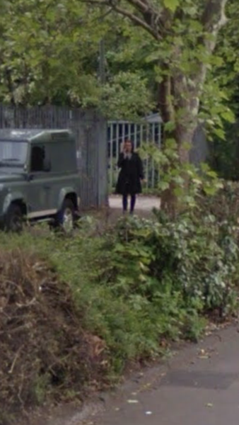 Just spotted myself on Streetview