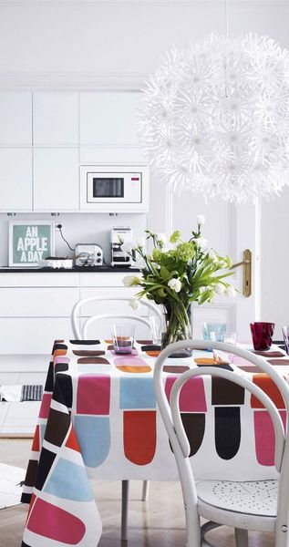 Does anyone know this white dandelion pendant light?