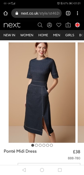 Please can you find me a denim dress like this one? But not this one!