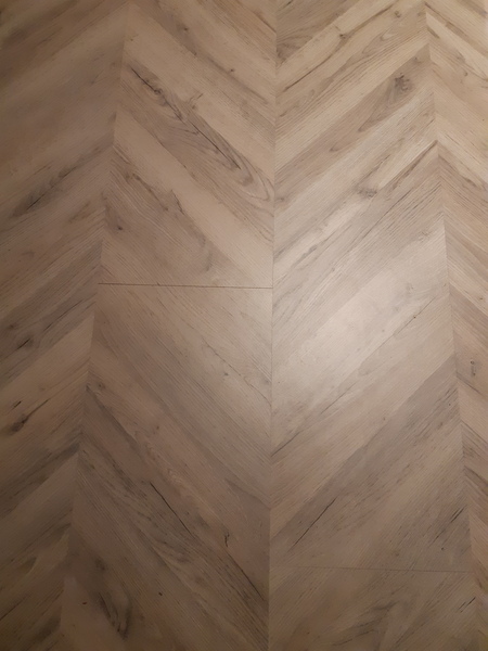 Would you be happy with the way this laminate was fitted?