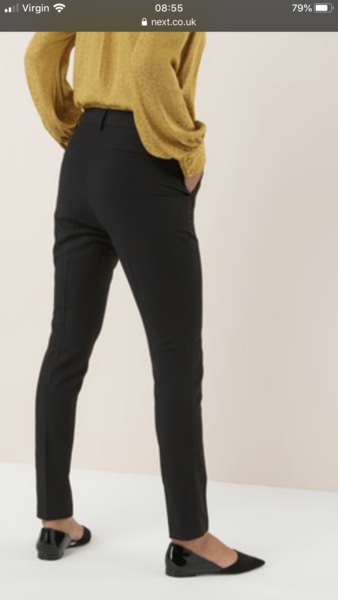 First day at work shoe/trouser dilemma (pic)