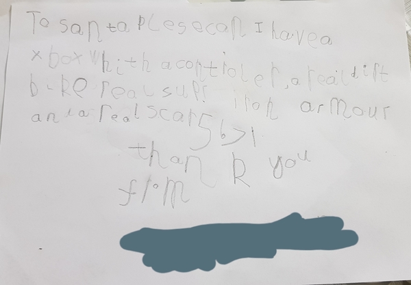 Is this writing advanced for reception?