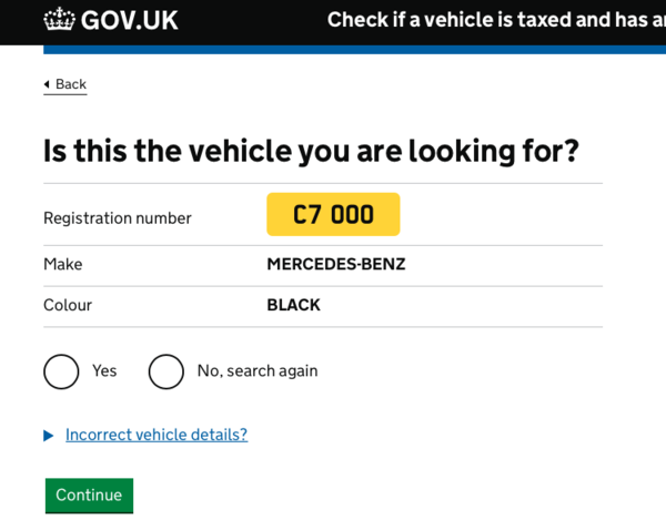 To ask for help deciphering this Reg Number driven by an monumental wanker?