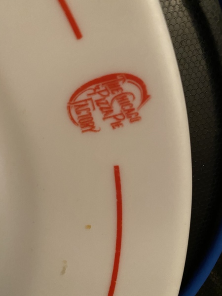 Dinner sets should be white and white only.  AIBU?
