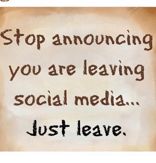 Most annoying Facebook posts to me are:-
