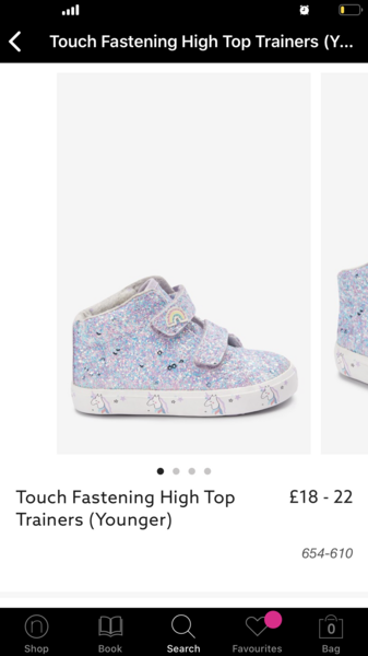 To buy hideous shoes that DD loves
