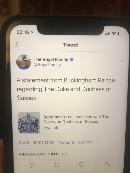 Harry & Megan stepping back as senior royals