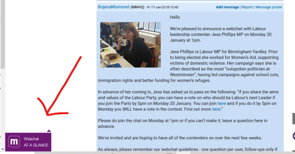 Vanishing posts on the Jess Phillips thread