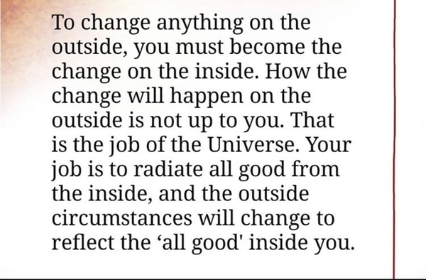 Affirmations, positivity etc
