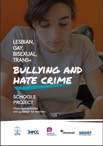 The new Stonewall-drafted CPS 'Hate Crime' schools guidance