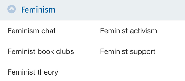 To think mumsnet needs a separate 'Gender' section?