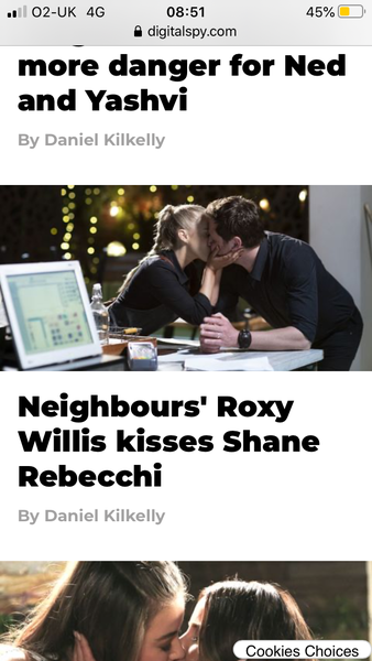 Erinsborough spoilers - Snog, Marry, Avoid - is there anyone left for Mark?  Are Finn and Dee for real?  Can we finally have some decent newbies?