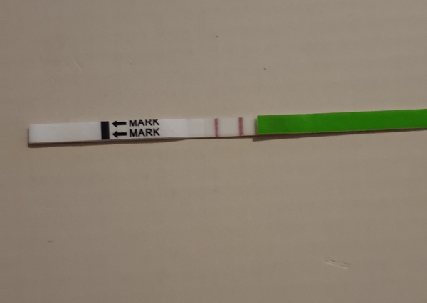Positive opk test 2 days before AF