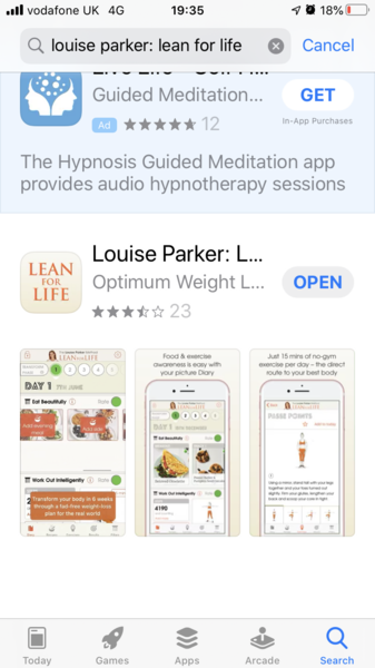 Any Louise Parker Lean for Life fans?