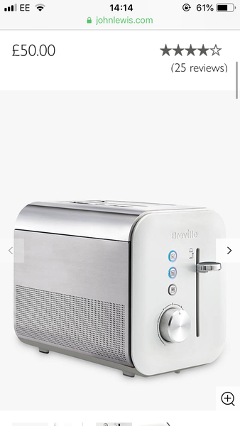A toaster that..toasts. Asking the impossible?