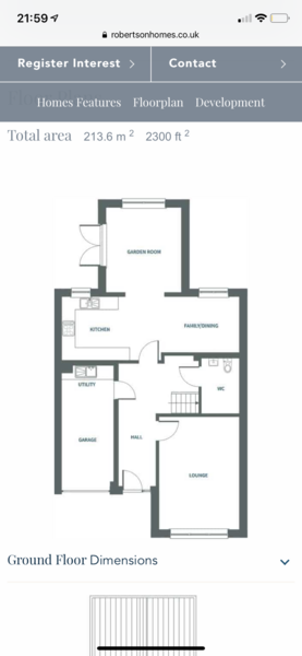 Which house based on floor plan