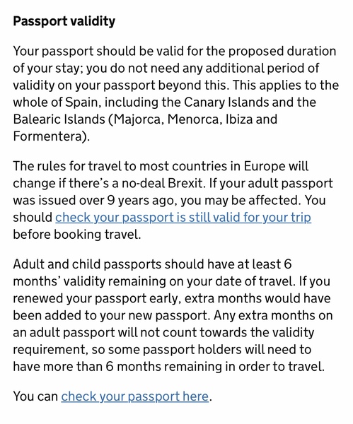 Do you really need six months validity on a passport?