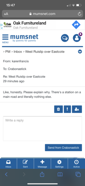 Can't sell 1 bed flat in Eastcote, Middlesex