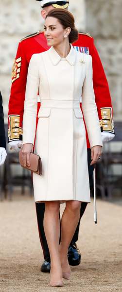 Royal style: Monochrome Megs is back in town!