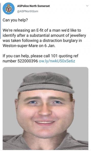 If you had to describe someone to the police