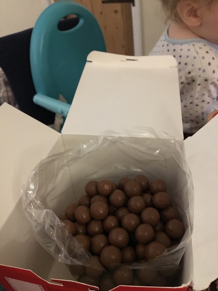 To ask what the secret is behind the Maltesers box?
