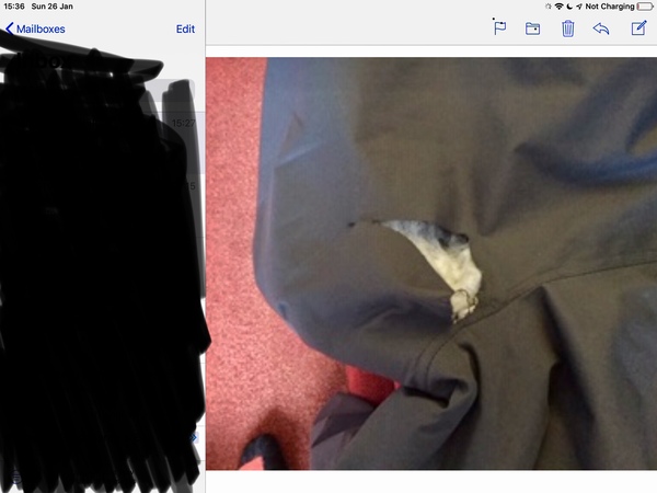 Can these ski trousers be fixed?