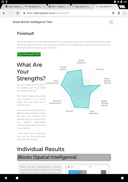 Great British Intelligence test