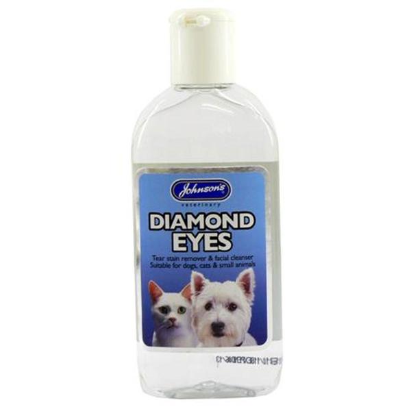 Eye staining prevention
