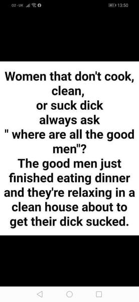 My feelings about men