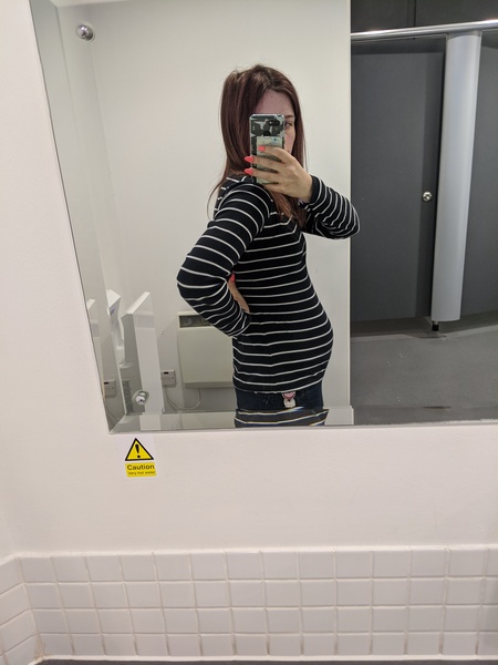 When did you truly start to showing?