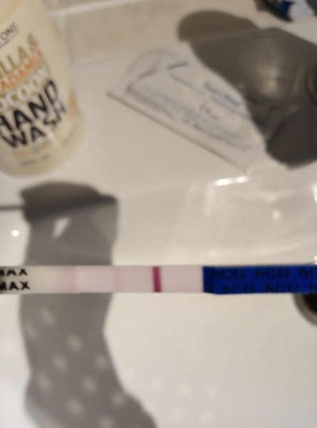 Just found out I'm pregnant... very dark line