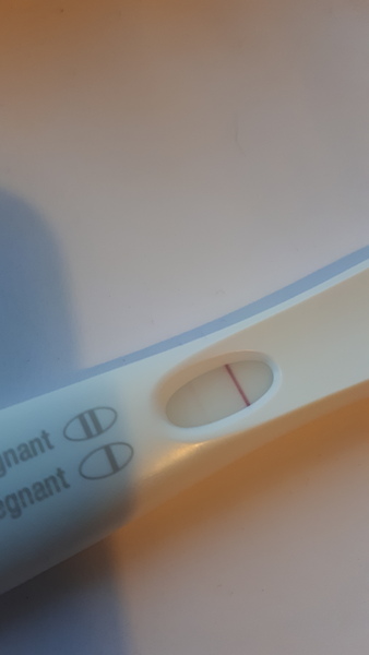 Positive early detector test and negative digital