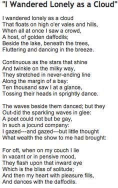 Tell me your favourite poem