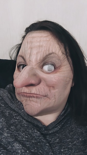 To ask you to tell me how old I look?