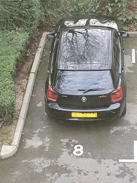 AIBU to stick a massive sign on CF car parked in my space?