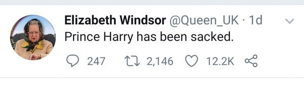 The Royal ‘resignation’ was masterminded by the Queen