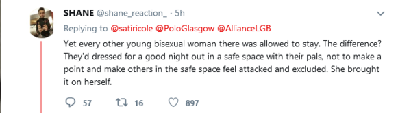 Kicked out of club for wearing LGB Alliance Tshirt