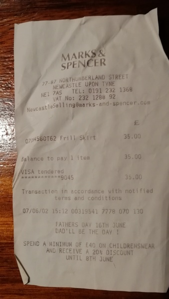 M&S blaming skinny trousers?!?