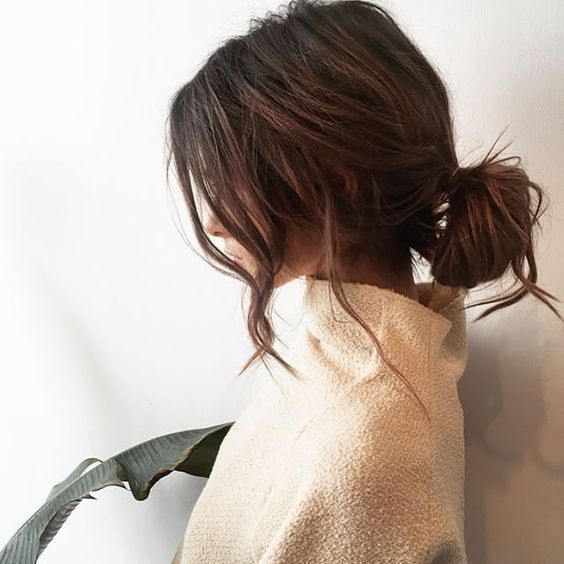 If you have VERY low-maintenance mid-length hair, what style do you have?