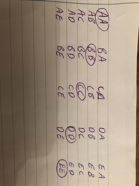to ask if you can answer a question re probability (Maths question)