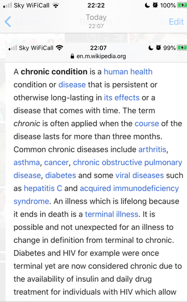Can you get a chronic illness removed from your medical record?