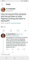Selina Todd, threats, security, wrong side of history my arse
