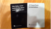 Cards against humanity - angry friend