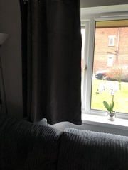 Do these curtains look odd?