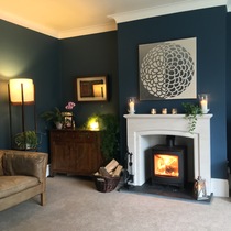 Show me your navy/deep blue/teal rooms